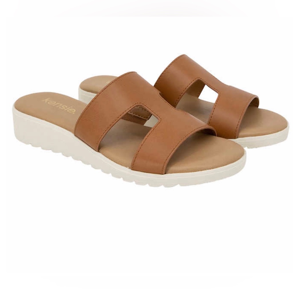Kensie Womens H-Band Sandals